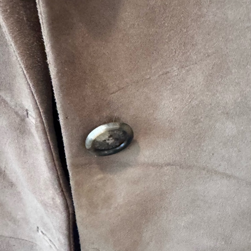 Ralph Lauren Suede Brown Womens Blazer - Picture 2 of 6